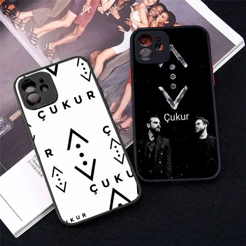 

Cukur Show TV Action movie crime Thriller Phone Cases Matte Transparent for iPhone 7 8 11 12 s mini pro X XS XR MAX Plus cover