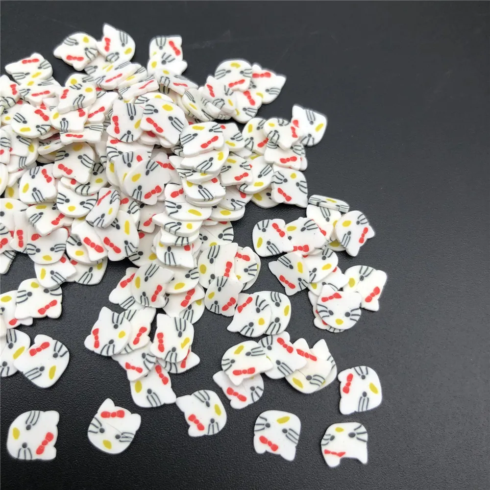 50 г кошачья Полимерная глина посыпать для детей Diy мягкая рукоделия