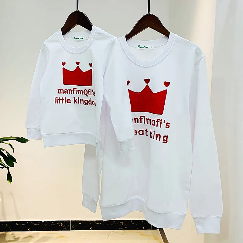 Рождественский свитер Мама и я Семейные комплекты Комплект футболок для мамы