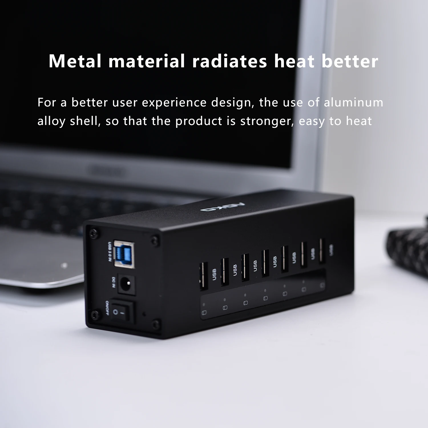 

AOKO USB 3.0 HUB 7 Port Charger Hub Industrial Multi Ports Hub Each interface output current 5V1A