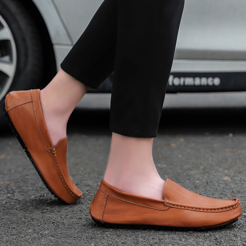 

Shoes Casual Zapatos Hombre Casual Cuero Sapatos Causal Shoes For Men Leisure Man Sapato Masculino Leather Mens Black