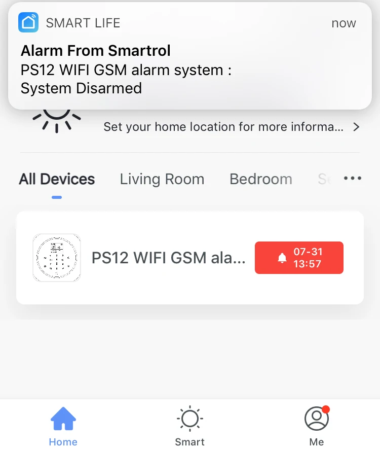PS12 Tuya домашняя охранная Wi-Fi сигнализация GSM SIM карта телефон дозвон приложение дистанционное управление 11 видов языков вор охранная сигнализация
