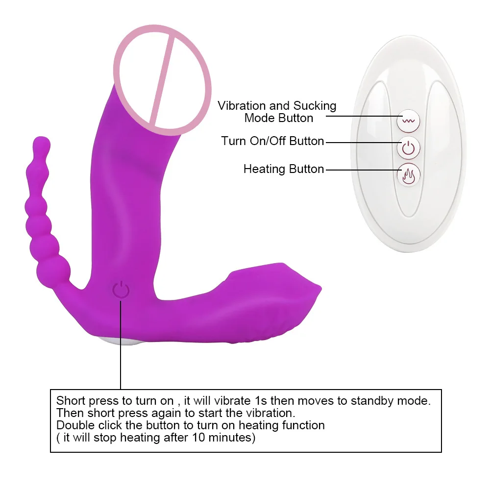 Многофункциональный анальный стимулятор Вагины и клитора эротические игрушки
