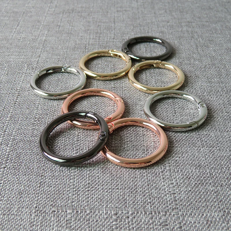 100 шт 25 мм металлическое пружинное уплотнительное кольцо открывающееся для