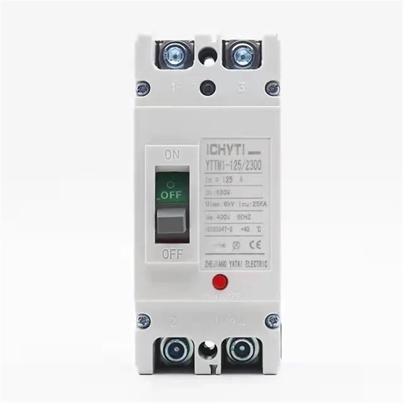 Бесплатная доставка CHYT YTTMI-125/2300 2P AC 400V 125A 25kA переключатель Литой чехол