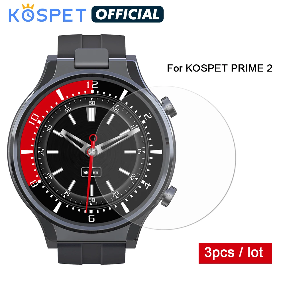 Оригинальная 3 шт. Защитная пленка для смарт часов KOSPET PRIME 2 мужские умные часы