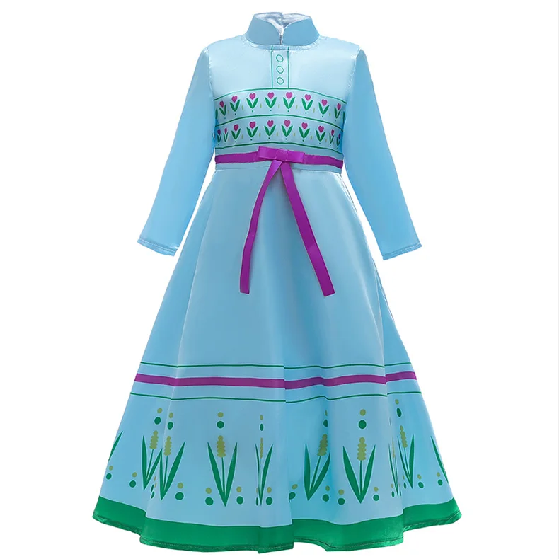 Christmas Girls Dress Carnival Cosplay Party Kids Dresses For Costume Elegant Princess Children Clothing 3 4 12 Year | Детская одежда и