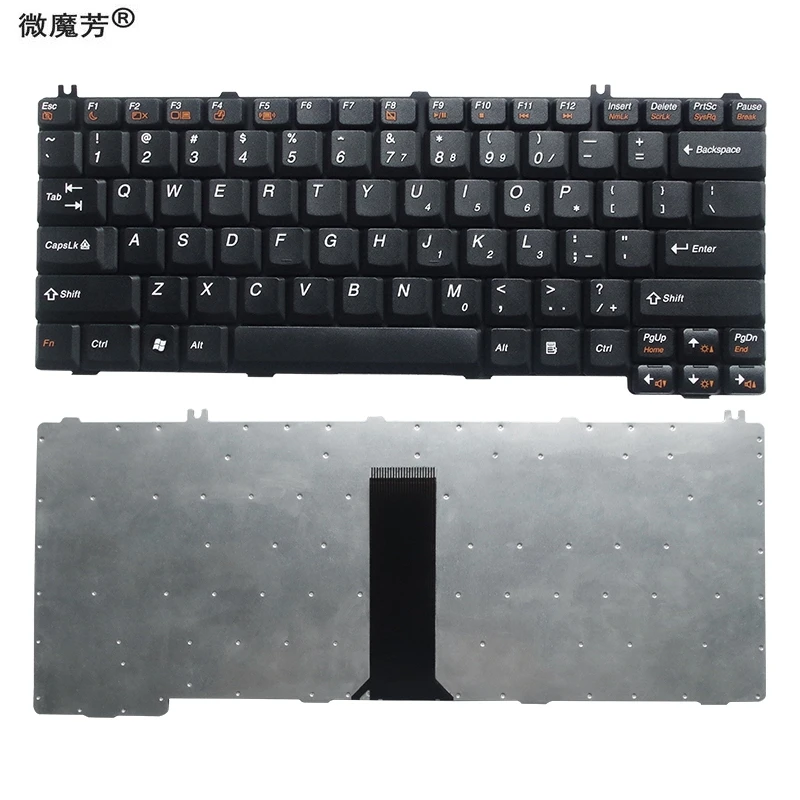 

US steel plate Black New English laptop keyboard For Lenovo G230 15003 15303 N440 F51 F51A F51G K41 K42 K43G E42G E23 E46