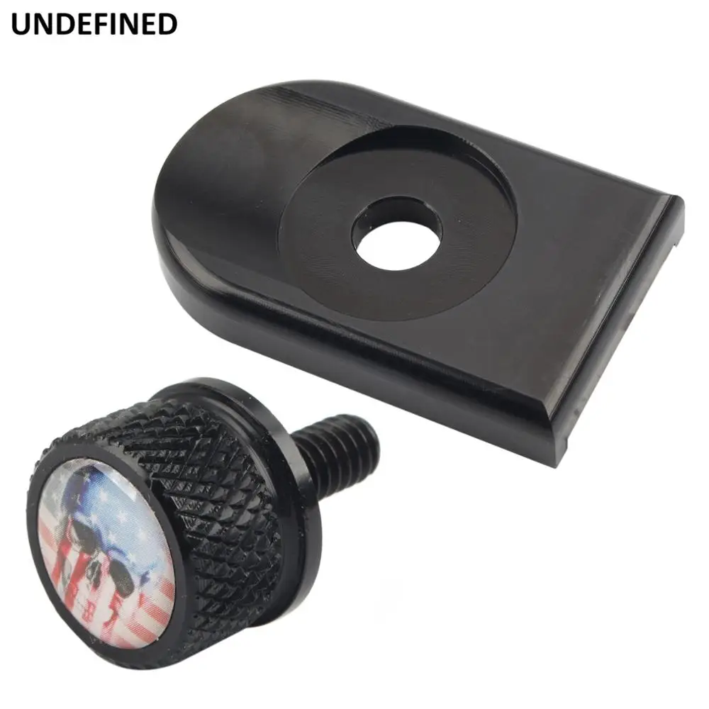 Заготовка для заднего сиденья мотоцикла болт Tab винт гайка ручка Крышка Harley Sportster