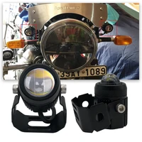 white yellow angle eye led fog light 30w 24v dual color high low beam led work fog light for motorcycle suv atv truck bicycle