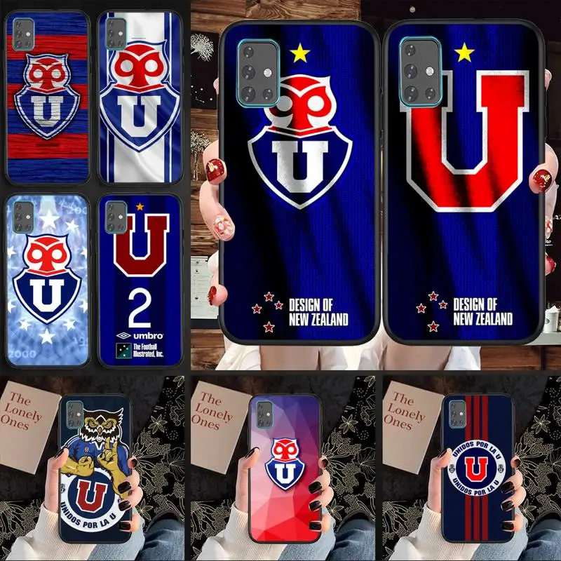 Модный чехол для телефона с логотипом университета Чили Samsung S5 S6 S7 S8 S9 S10 S20 S21 Edge Plus