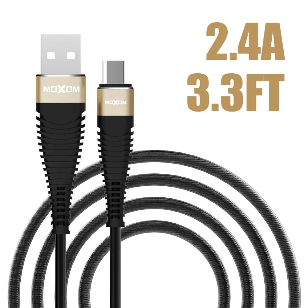 MOXOM Micro USB кабель 2A для быстрой зарядки данных samsung Xiaomi Tablet Android usb зарядный шнур