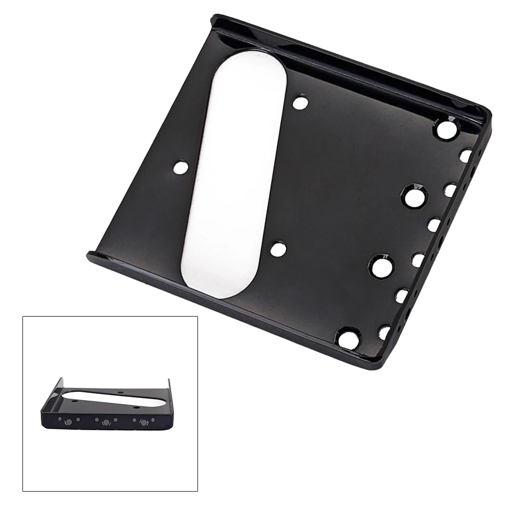 Хромированная мостовая Пластина для гитары с верхней загрузкой крыла Telecaster TL