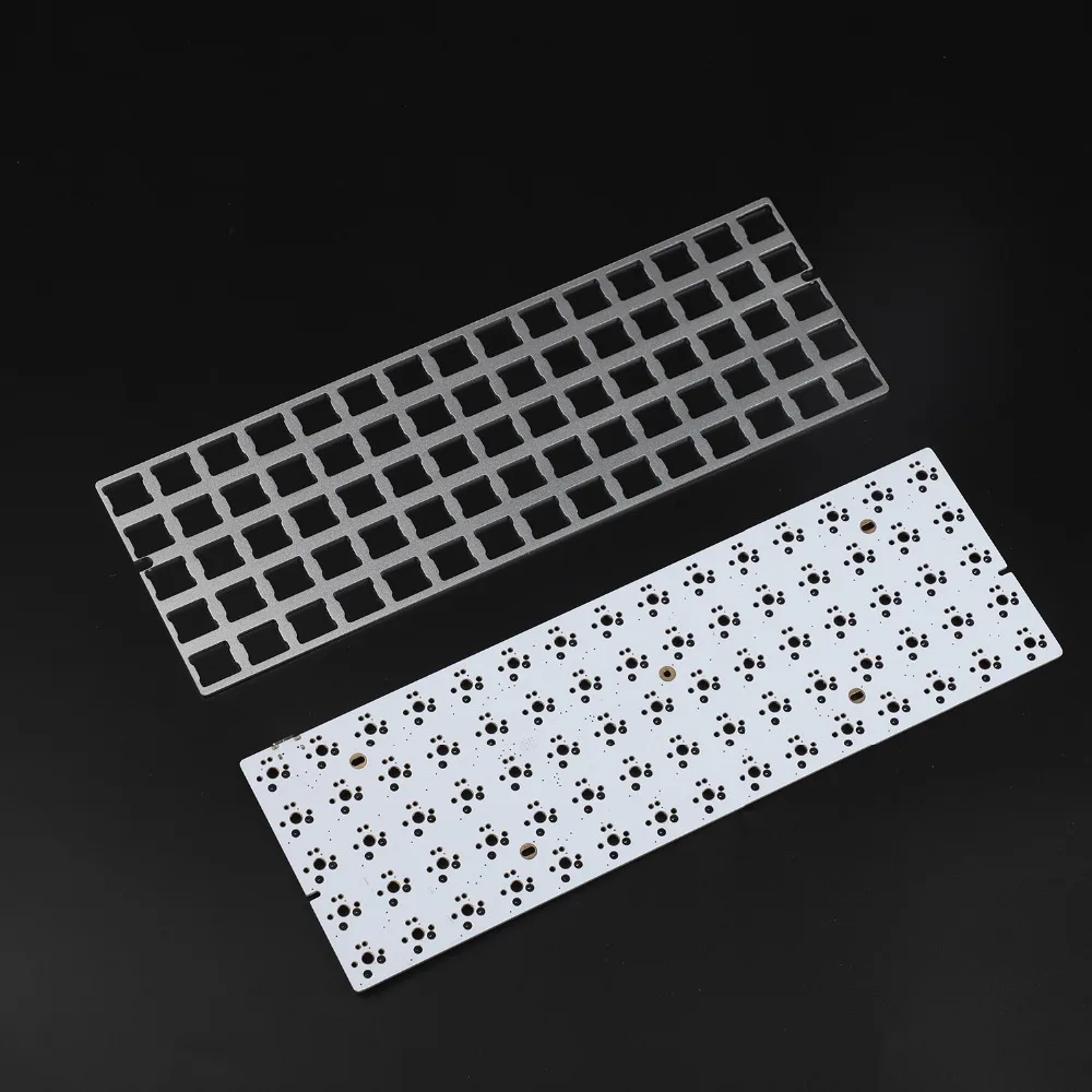 Клавиатура механическая с QMK Hotswap Kit и ортолинейной раскладкой, 60% ID75, 75 клавиш, корпус из анодированного алюминия, плата типа C PCB, бренд Idobao.