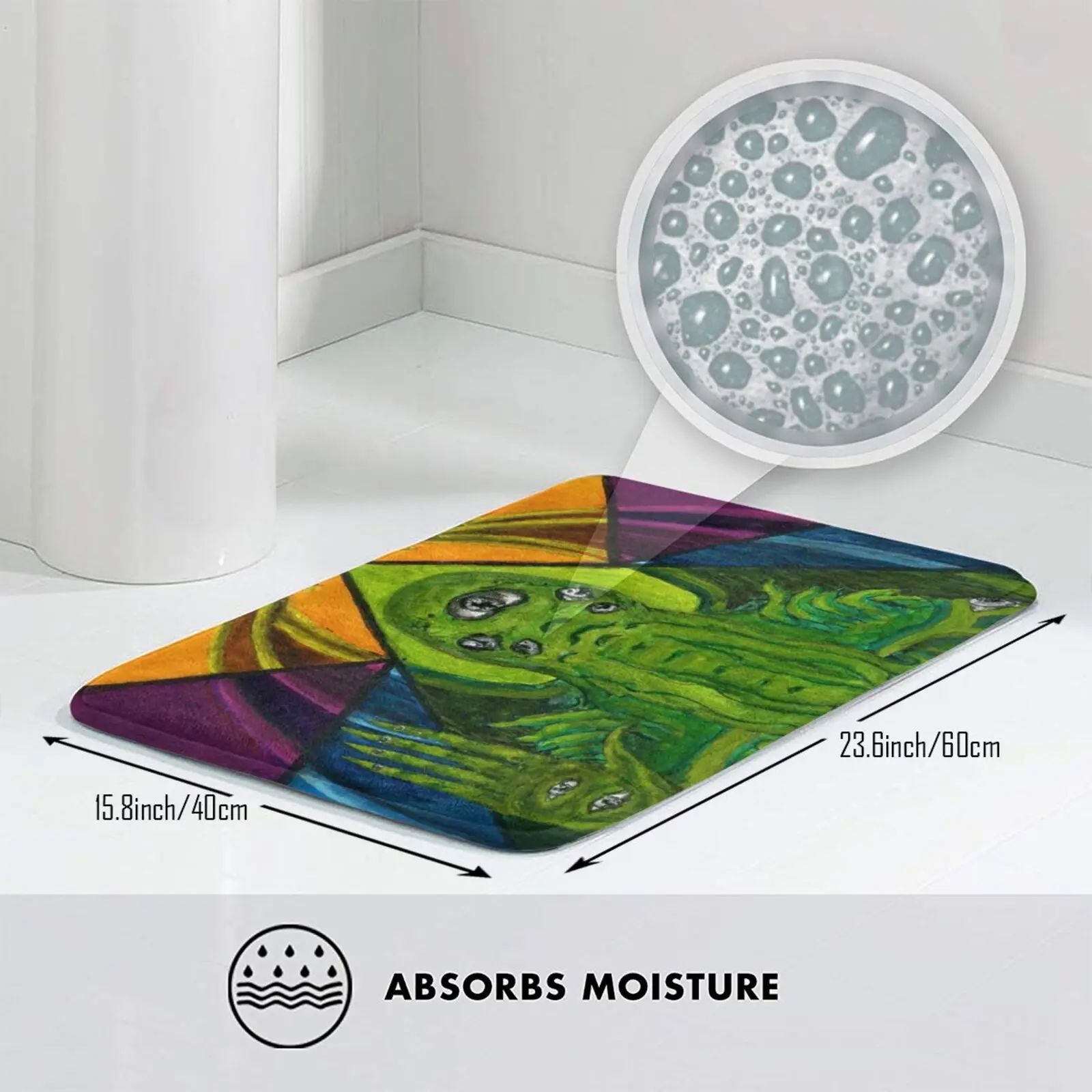 Незнакомые эфиры психоделический Ктулху портретный коврик ковер