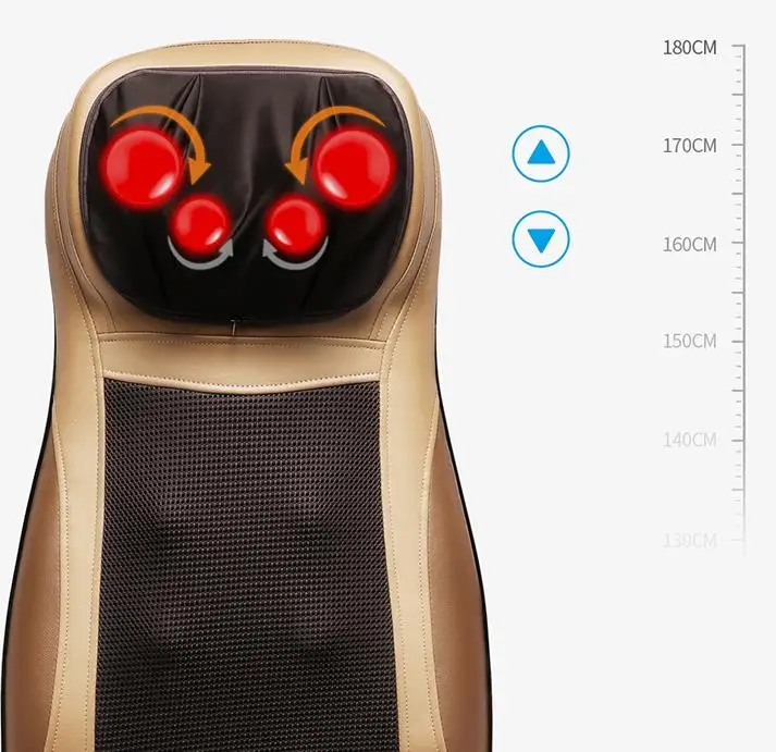 Автомобильный массажер системное многофункциональное массажное кресло подушка