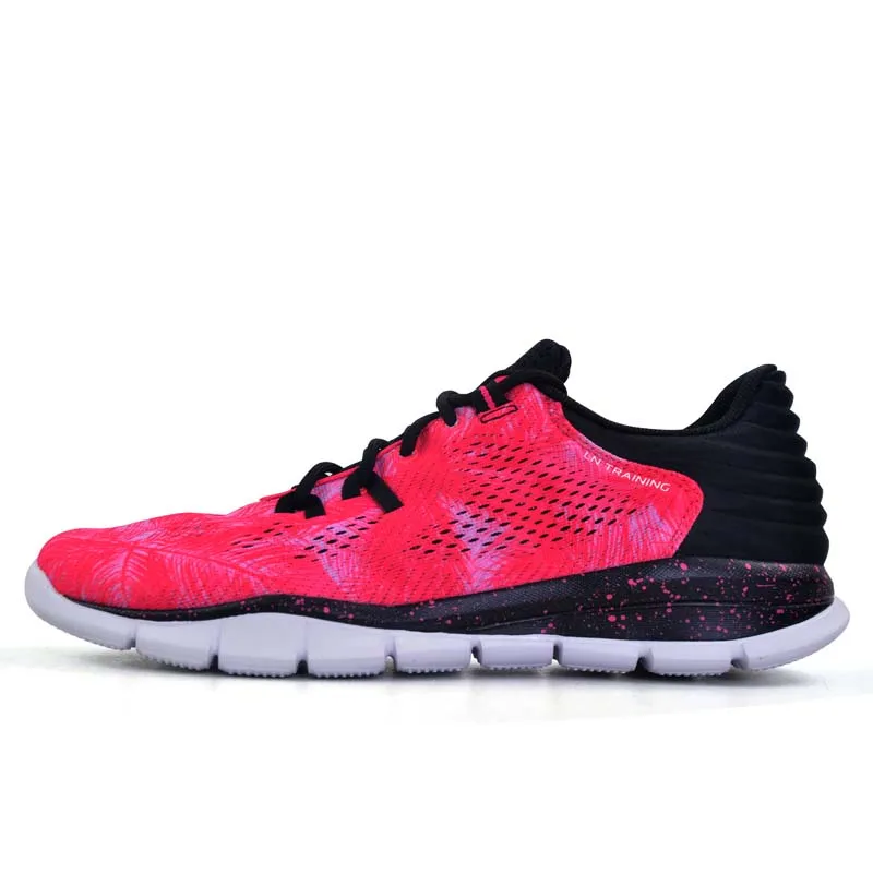 Li-Ning Для женщин QUICK XT светильник тренировочные кроссовки Воздухопроницаемая ткань кроссовки светильник подкладка спортивная обувь ARKM024 XYP473 - Цвет: ARKM024-3H