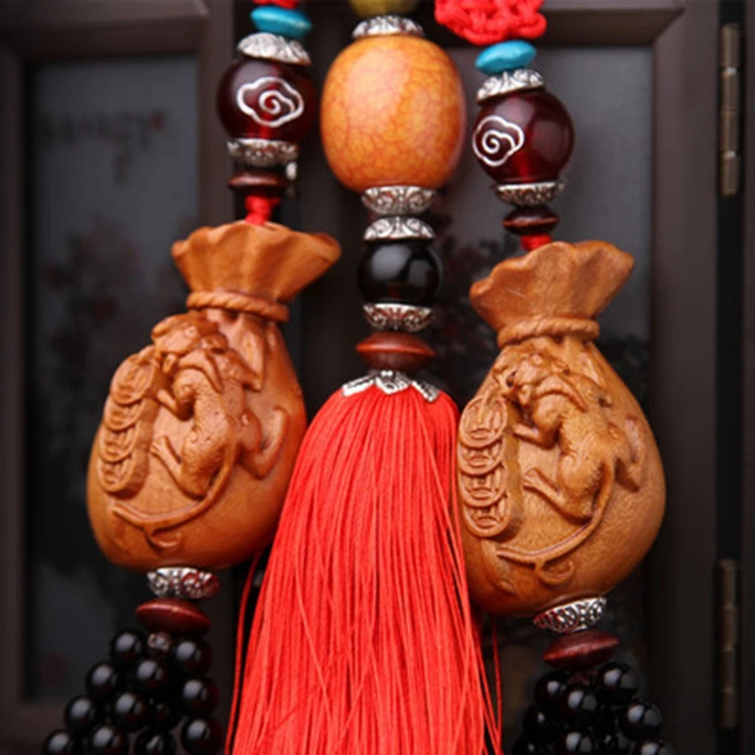 Автомобильный кулон Модный кошелек Pixiu Высококачественная Подвеска из красного