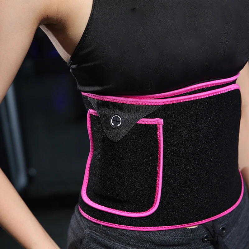 

Sport Waist Support Trimmer Men Women Universal Neoprene Lumbar Back Belt Weight Loss Sweat Wrap Fat Tummy Stomach Gym Fitness