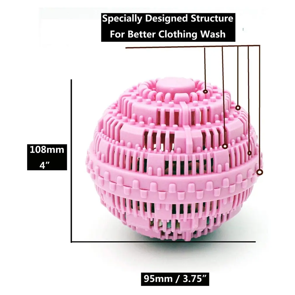 

Laundry Ball Nano Cleaning Ball Anti-winding Large Magic Decontamination Laundry Ball Household Portable Cleaning Ball