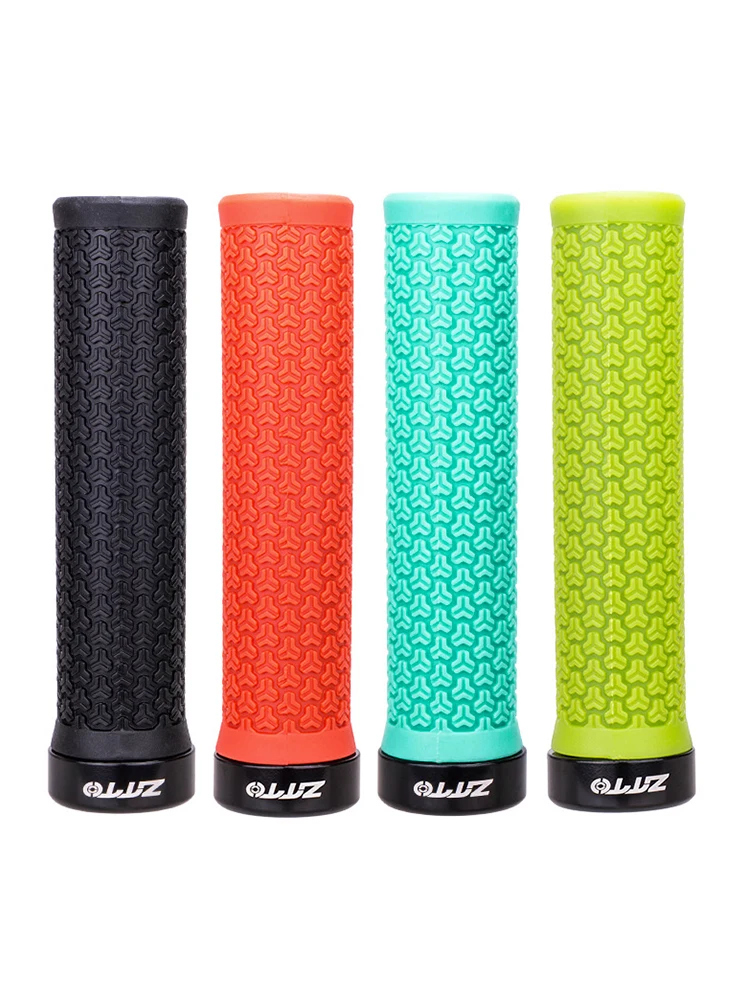 

MTB Mountain Bike Anti-Slip Grips Durable Shock-Proof Rubber Fixed Gear Bicycle Handlebar Grip Road Cycling Parts Dropshipping
