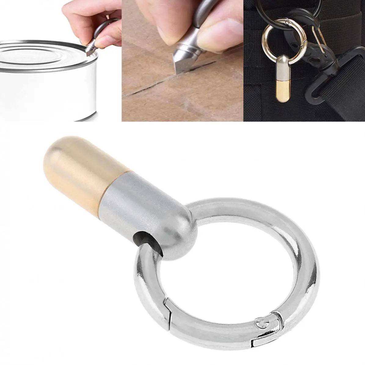 Острые капсулы брелоки из нержавеющей стали 1 шт.|Долото| |