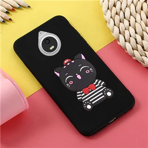 l Силиконовый чехол TRISEOLY с единорогом для Motorola Moto E4, европейская версия, чехол для телефона Moto E 4 Plus, ЕС, 3D мультяшная лошадь, оболочка, Funda - Цвет: l