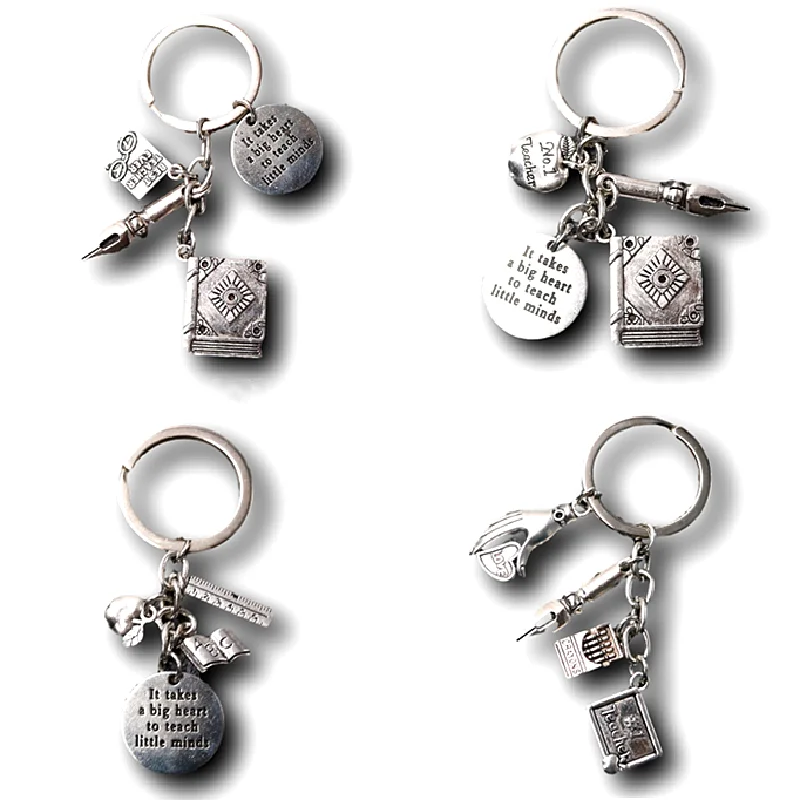 Металлический брелок для ключей сделай сам учения маленьких умов учителей с