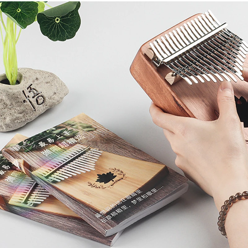 95 Songs Tabs Musics Portable Beginner Kalimba Sheet Music Small Thumb Piano Text Numbered Musical Notation Chinese Book