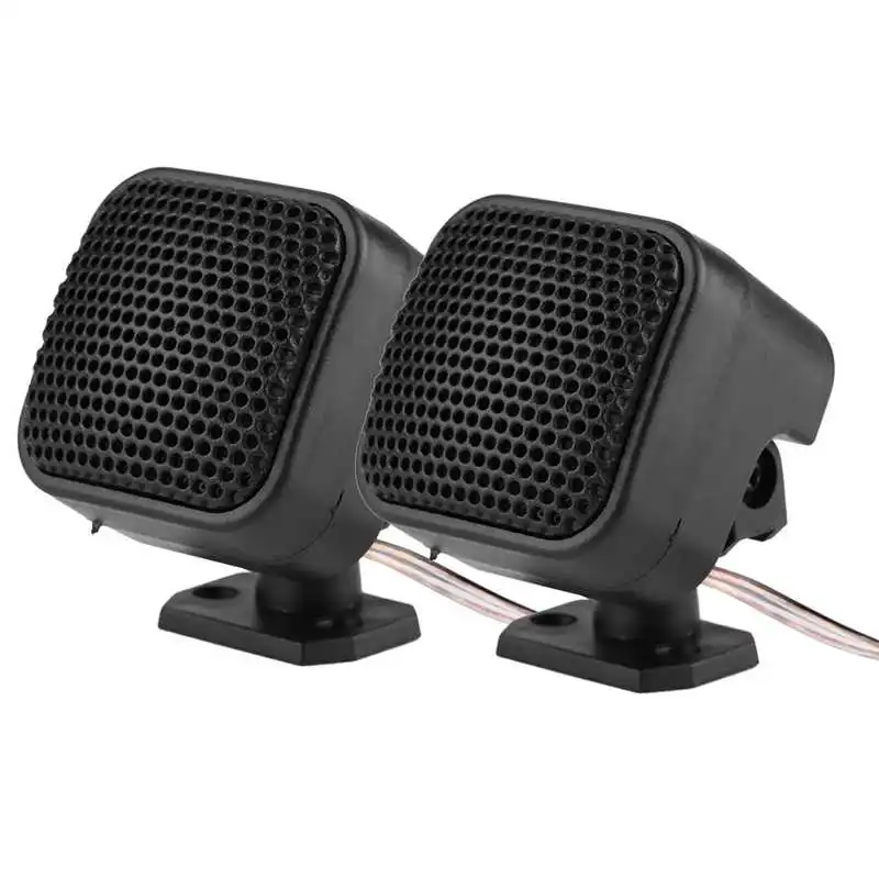 

2pcs Car Small Square Speaker Loud Audio Music Tweeter Loudspeaker 500W Car Audio Loudspeaker