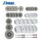 Алмазное лезвие для пилы, набор для резки металла из быстрорежущей стали, 37 шт., мини-лезвие для циркулярной пилы, инструменты для резки металла и камня