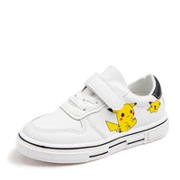 pok%c3%a9mon chunky sneakers pikachu autumn soft sole shoes toddler girl shoes leather student breathable white shoes kids fashion