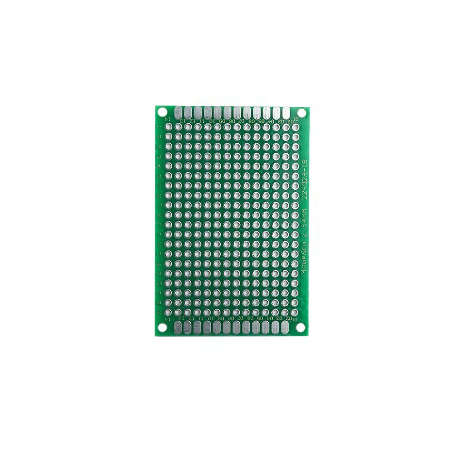 5pcs/lot 4x6 3x7 5x7 2x8 7x9cm Double Side Prototype Diy Universal Printed Circuit PCB Board Protoboard For Arduino | Электронные