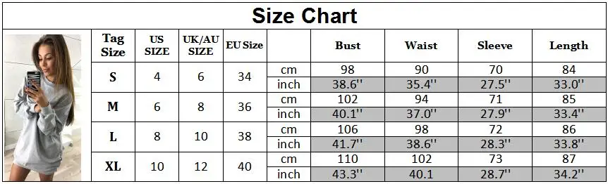 

Women 2019 Hoodies Sweatshirts new Autumn Casual Solid O-Neck Loose Oversized Hoodie Dress 2019 2019 Sleeve Hoodies Sweatshirts