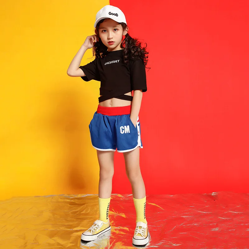 Новинка Костюмы для бальных танцев в стиле хип хоп девочек и мальчиков Детские