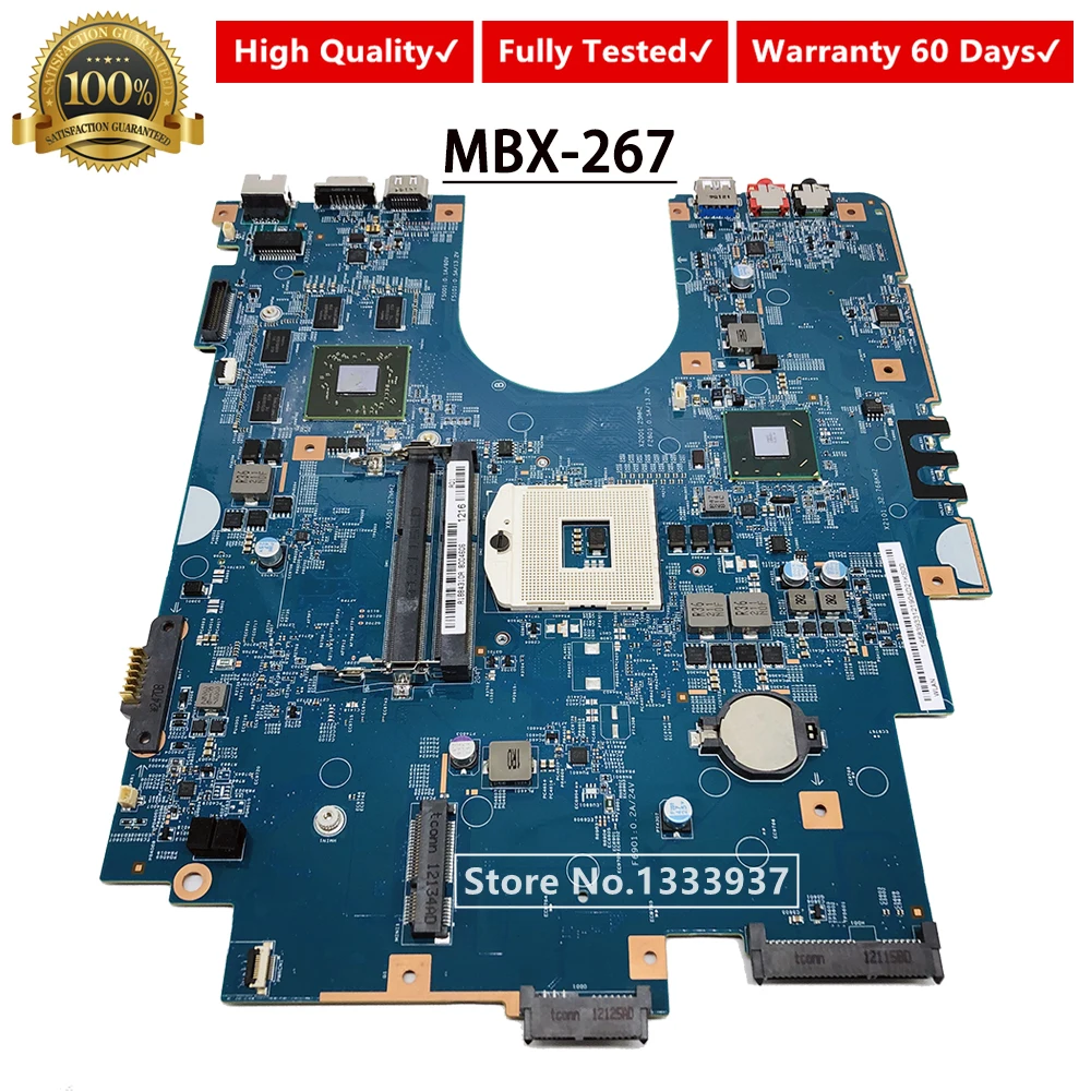 MBX-267 A1884310A основная плата 48.4MR05.021 для sony SVE171 SVE1711F1EW SVE17137CX MBX-267 материнская плата для ноутбука