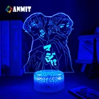 ANMIT аниме Токийский Мстители Mikey And Draken лампа манга светильник ная лампа для детской спальни Декор Светильник подарок на день рождения