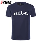 Футболка для каякинга, Эволюция человека, новая модная футболка высшего качества, повседневная мужская одежда, дизайнерская футболка с каяком