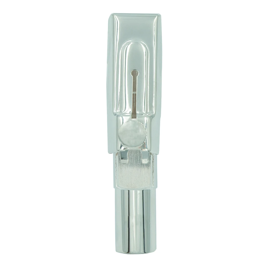 Naomi Серебряный альт саксофон мундштук никелированный медный Sax Mouth Размер #9 Alto для