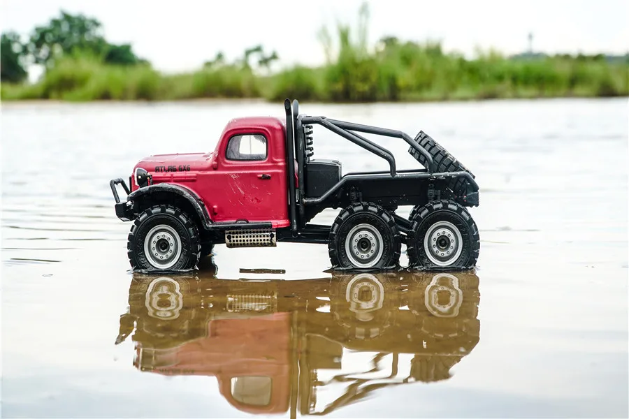 FMS Электрический Радиоуправляемый автомобиль 1:18 Atlas багги 6x6 Rock Crawler с