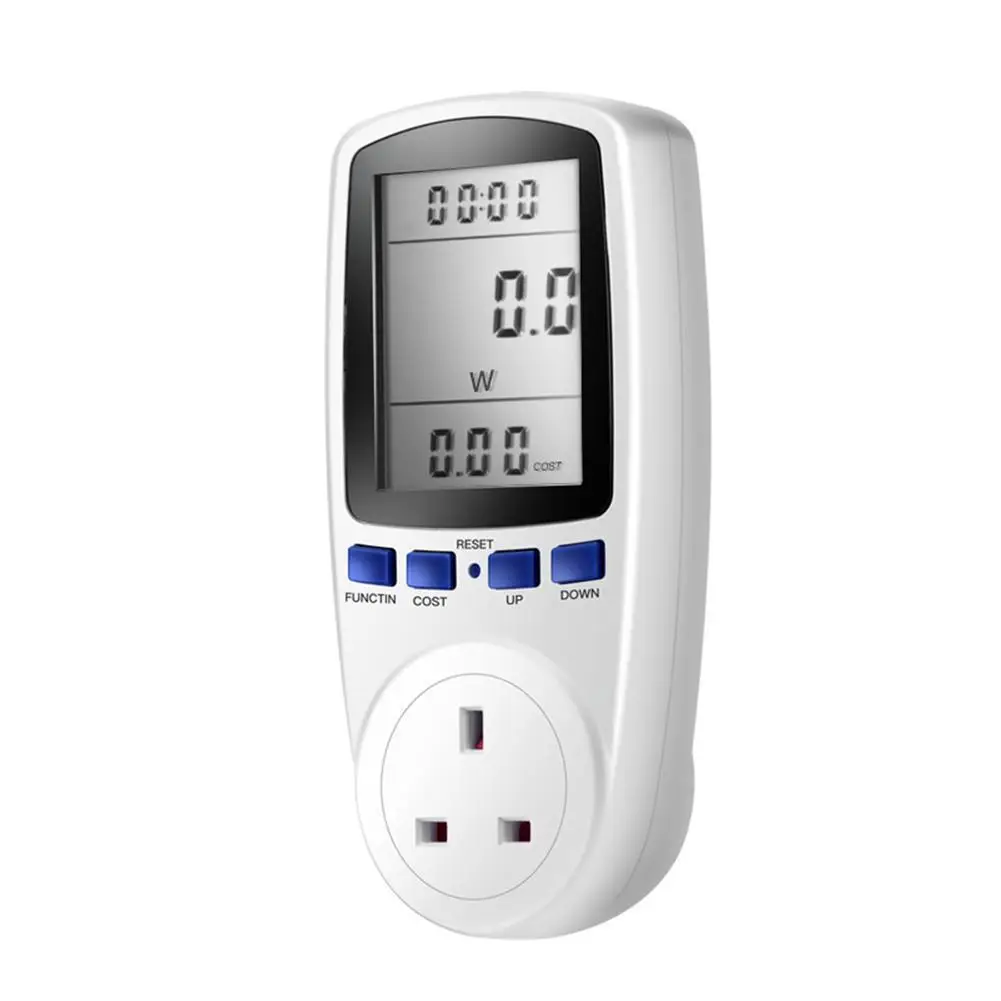 

Plug And Socket Digital Voltmeter Power Consumption Meter 230V Monitor Socket Energy AC Power Smart KWh Meter Billing U2N4