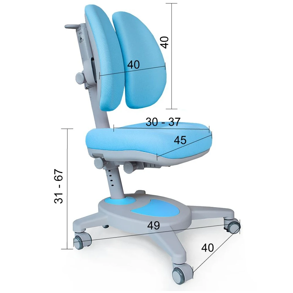 Комплект стол/полка/кресло/чехол/лампа Mealux EVO Evo-kids Evo-30 белая столешница