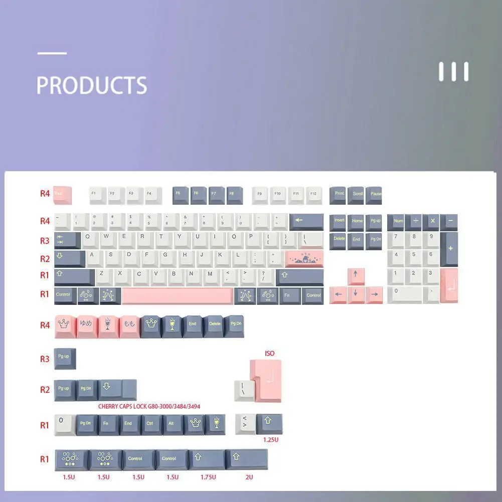 

Новый костюм с шапочкой для ключей 135 Key Peach Dream