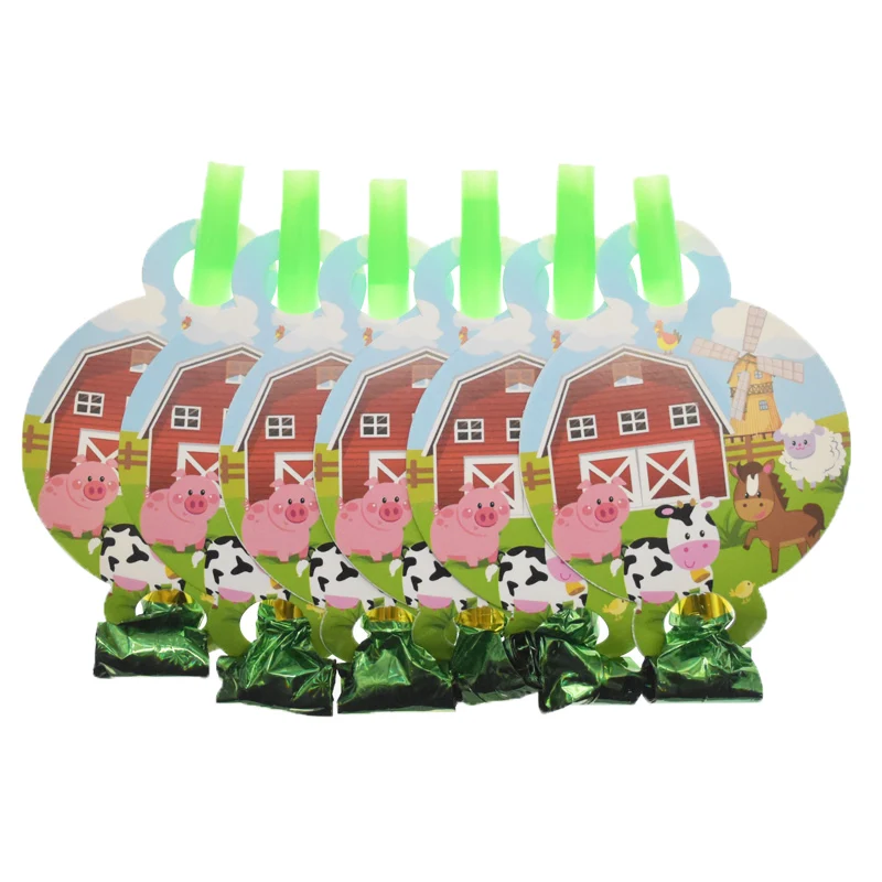 Животноводческая ферма сарай тематические вечерние принадлежности Набор