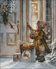 Наборы для вышивки крестиком подарок мальчику снежные поделки люди искусство рукоделие 14 карат Вышивка без принта ручная работа настенный Декор для дома