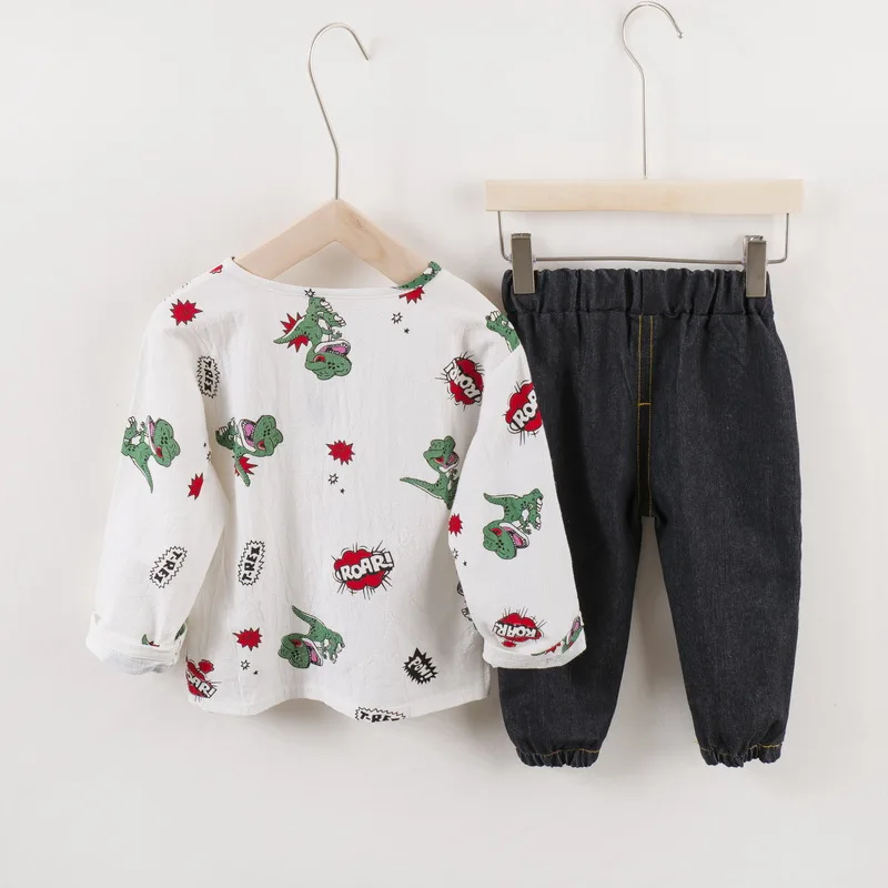 

Baby Boys Clothes Spring Autumn Newborn Sets Casual Long Sleeve T-shirt + Pants 2pcs Suit Baby Boys Sports Suit Clothing Sets