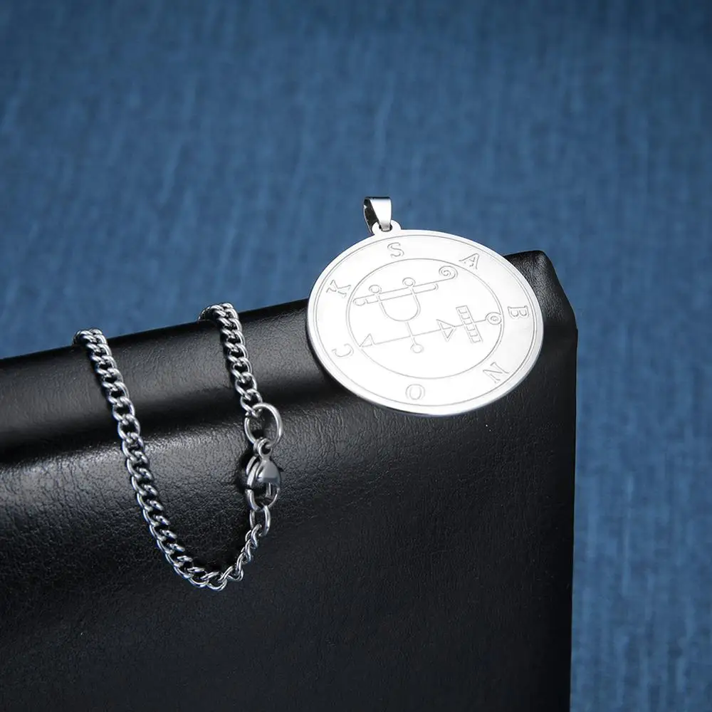 Подвеска LIKGREAT из нержавеющей стали для мужчин ожерелье с малым ключом Соломона