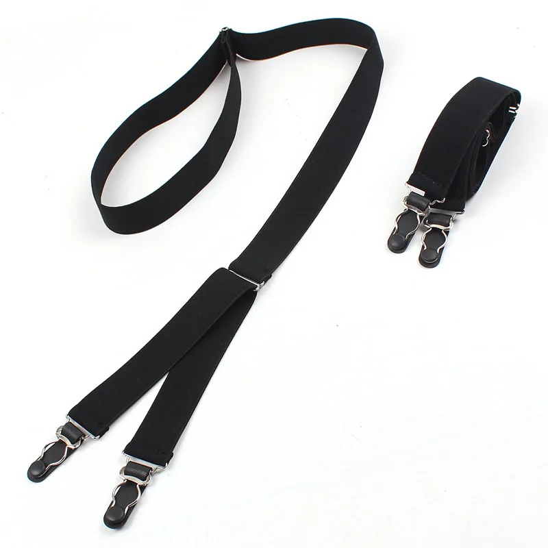 Мужская рубашка с рельефным держателем эластичная Y образная Регулируемая форма