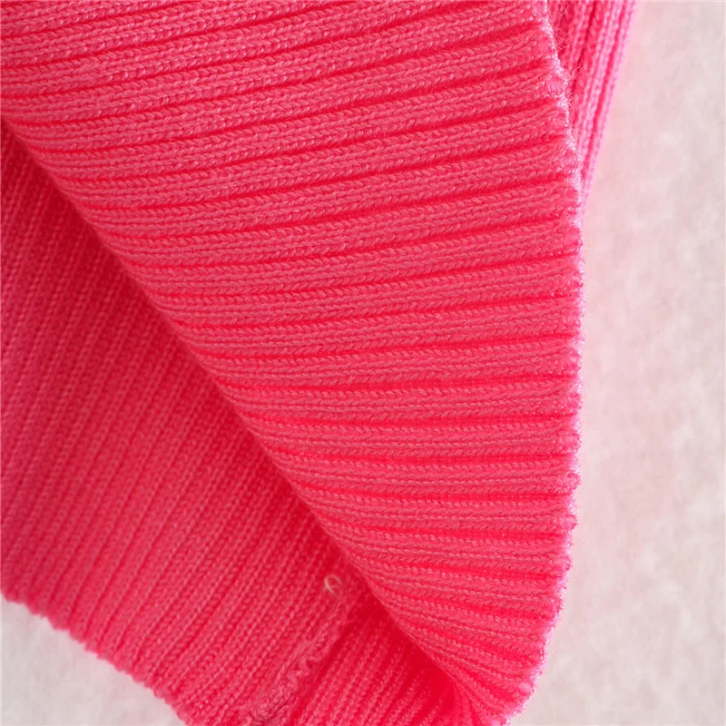 

Girls Y2K Pink Slim Knitted Cropped Camisole Woman Sexy Backless Elasticity Short Tops 2021 Summer Female Solid Basic Camisoles
