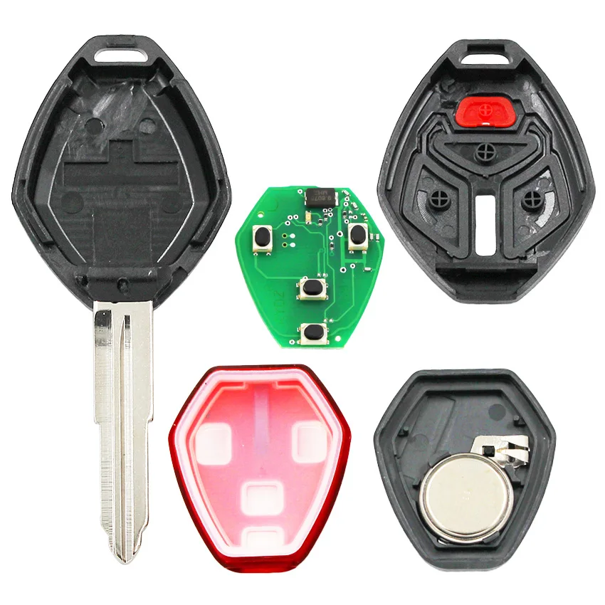 4 кнопки дистанционного ключа Fob 3 + 1 кнопка для Mitsubishi Master 313 8 MHZ ID46 чип FCC ID:OUCG8D-620M-A |